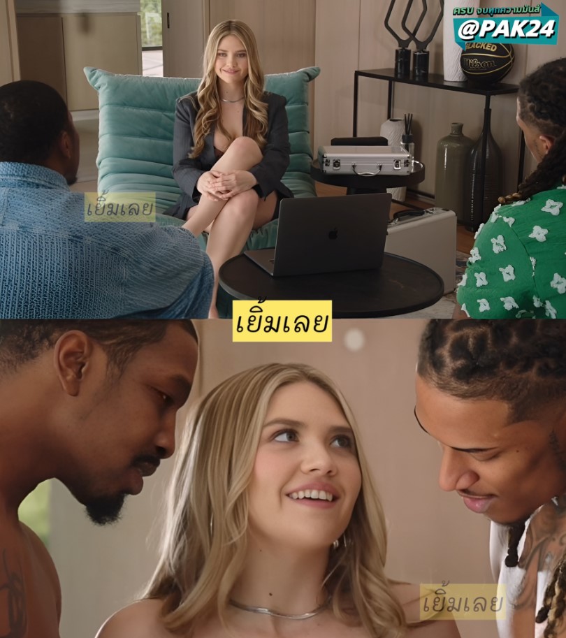 เซลส์ขายชุดชั้นใน BLACKED BBC Thirsty Agent Angie Takes On Two Ballers – Angie Faith