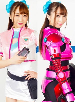 เอวีญี่ปุ่น ขบวนการเรนเจอร์สีชมพูพลาดท่าโดนรุมเย็ด GHNU-55