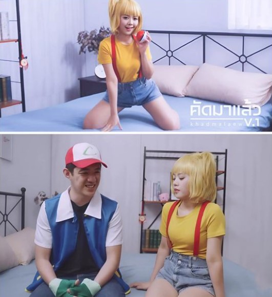 หนังโป๊ pokemon xxx เจอของดีตอนออกมาจับมอนสเตอร์ XSJ-154